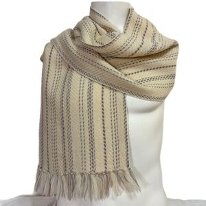 Artisan Wool Hand-loomed scarf - 🇺🇾 Made in Uruguay 🇺🇾